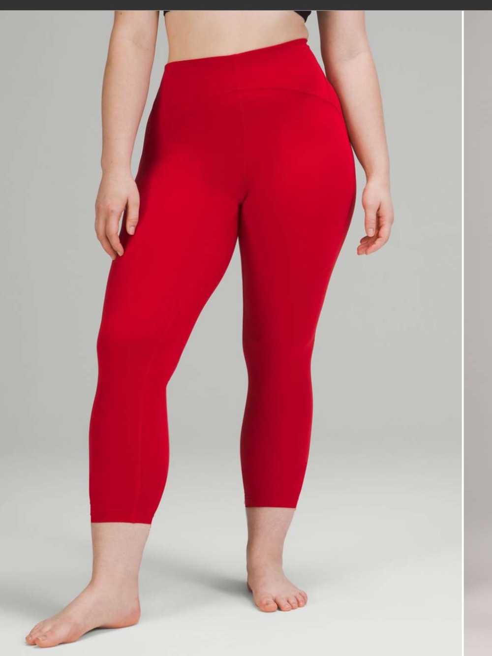 Lululemon InStill High-Rise Tight 25” Dark Red Size 4